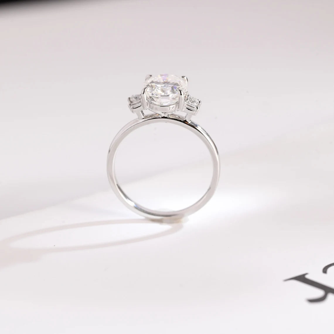 Seven Stone Moissanite Ring