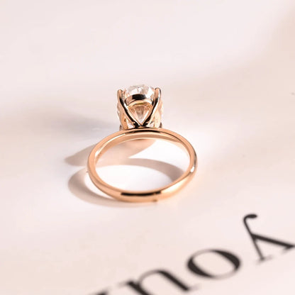 promise ring moissanite 