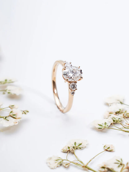 Five Stone Engagement Ring
