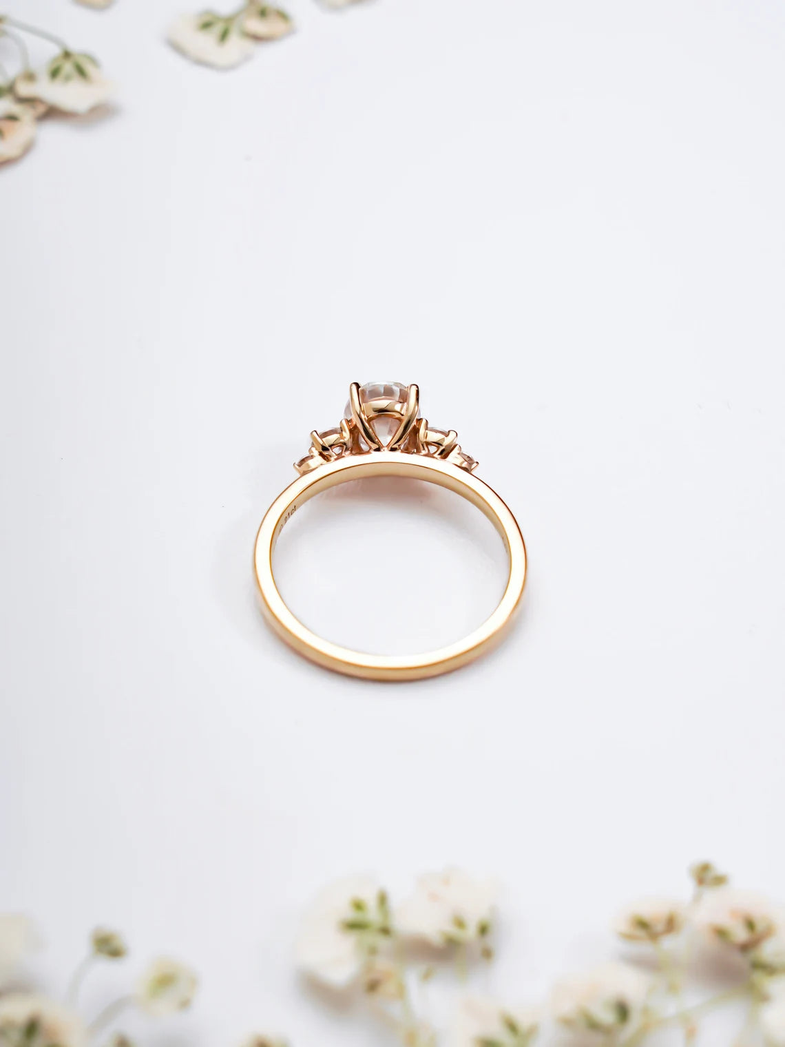 Classic Moissanite Engagement Ring