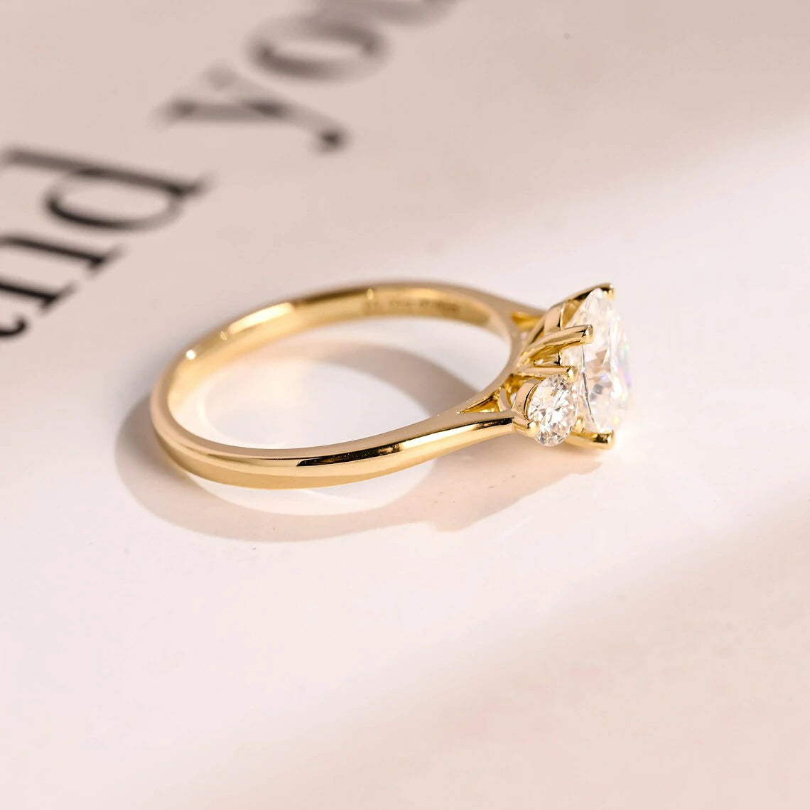 Gold Engagement Ring