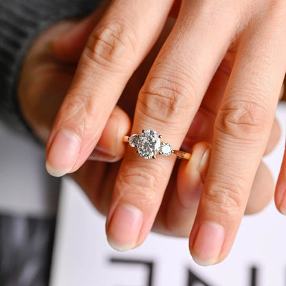Moissanite Engagement Ring