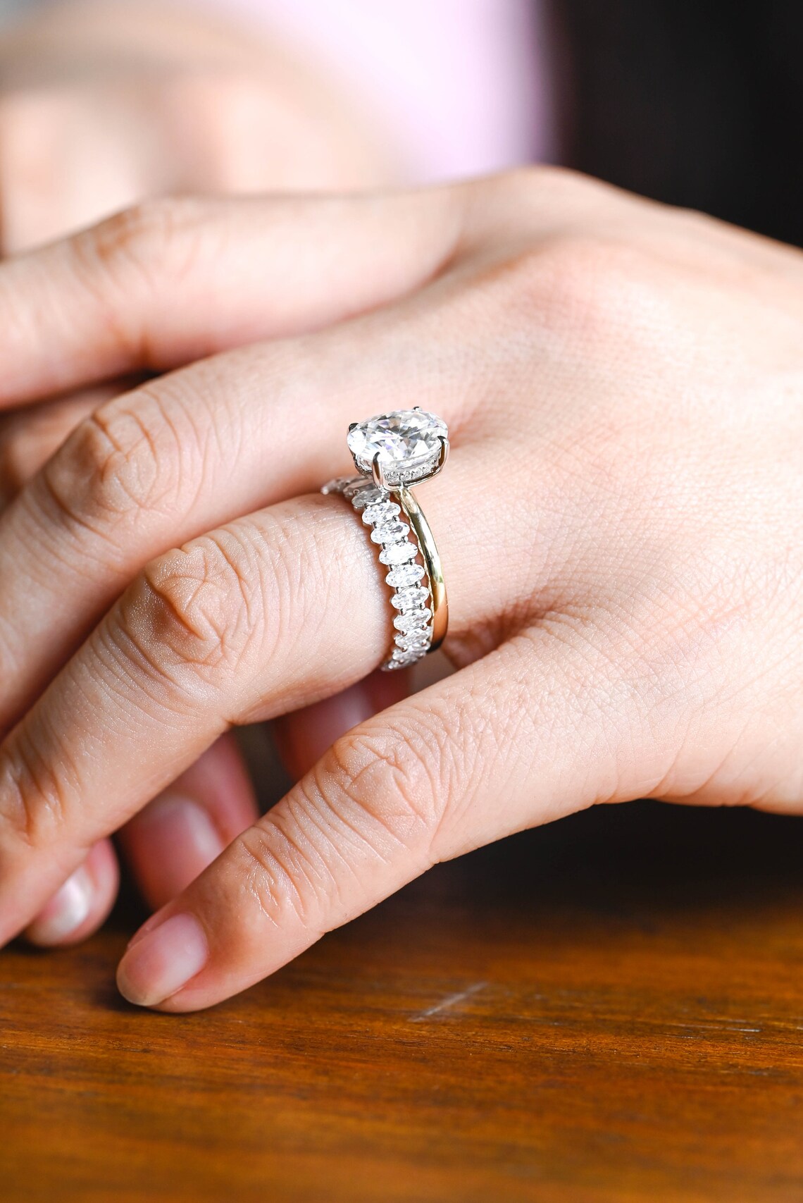 Handmade eternity ring