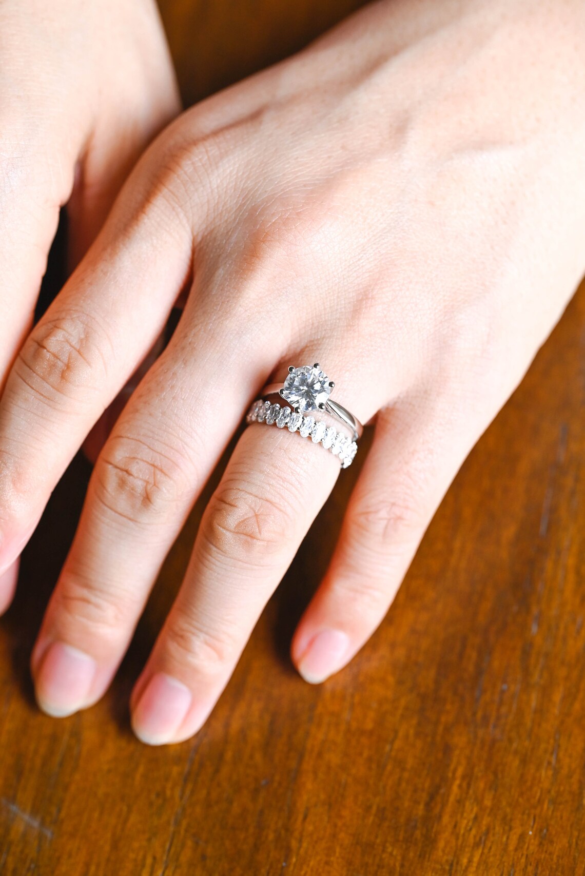 Bridal eternity band