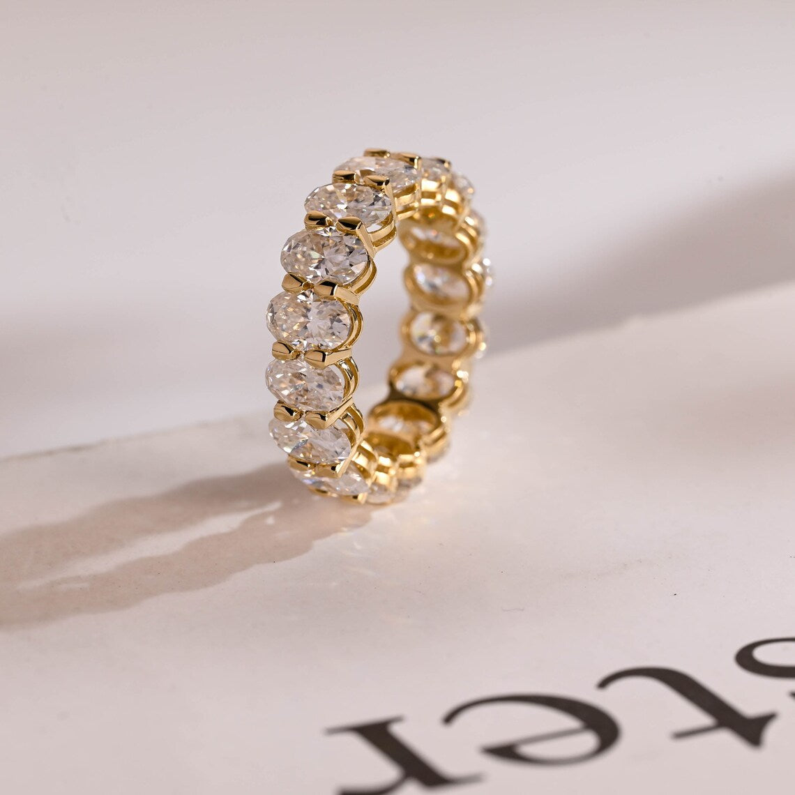Bridal Eternity Pave Ring