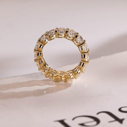 Moissanite Eternity Ring