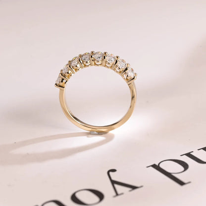 Half eternity band