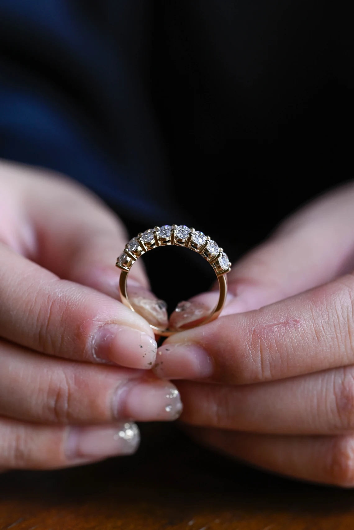 Wedding band for her