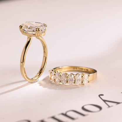 Half eternity band