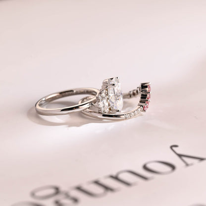 Bridal ring set for her