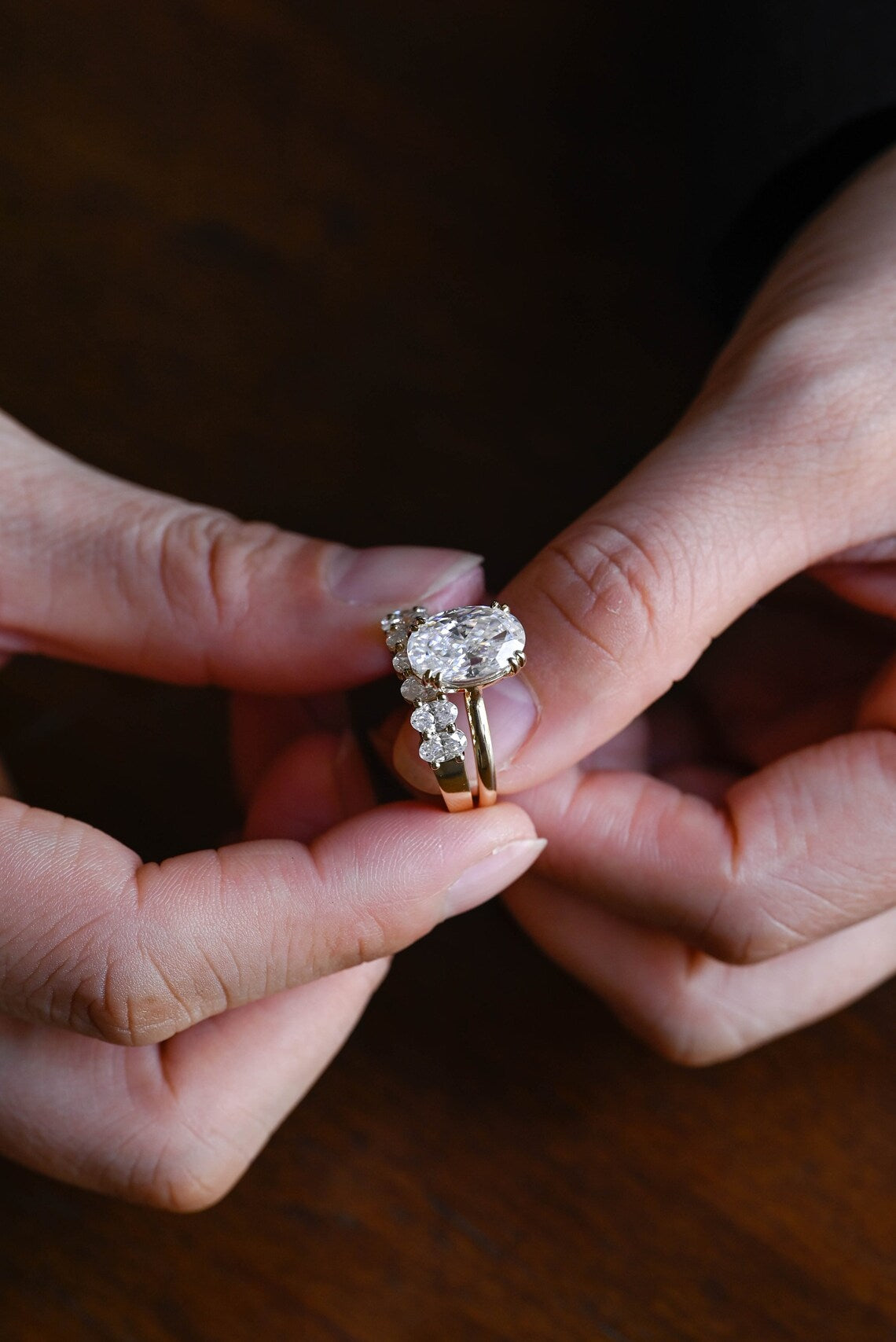 Handmade engagement ring