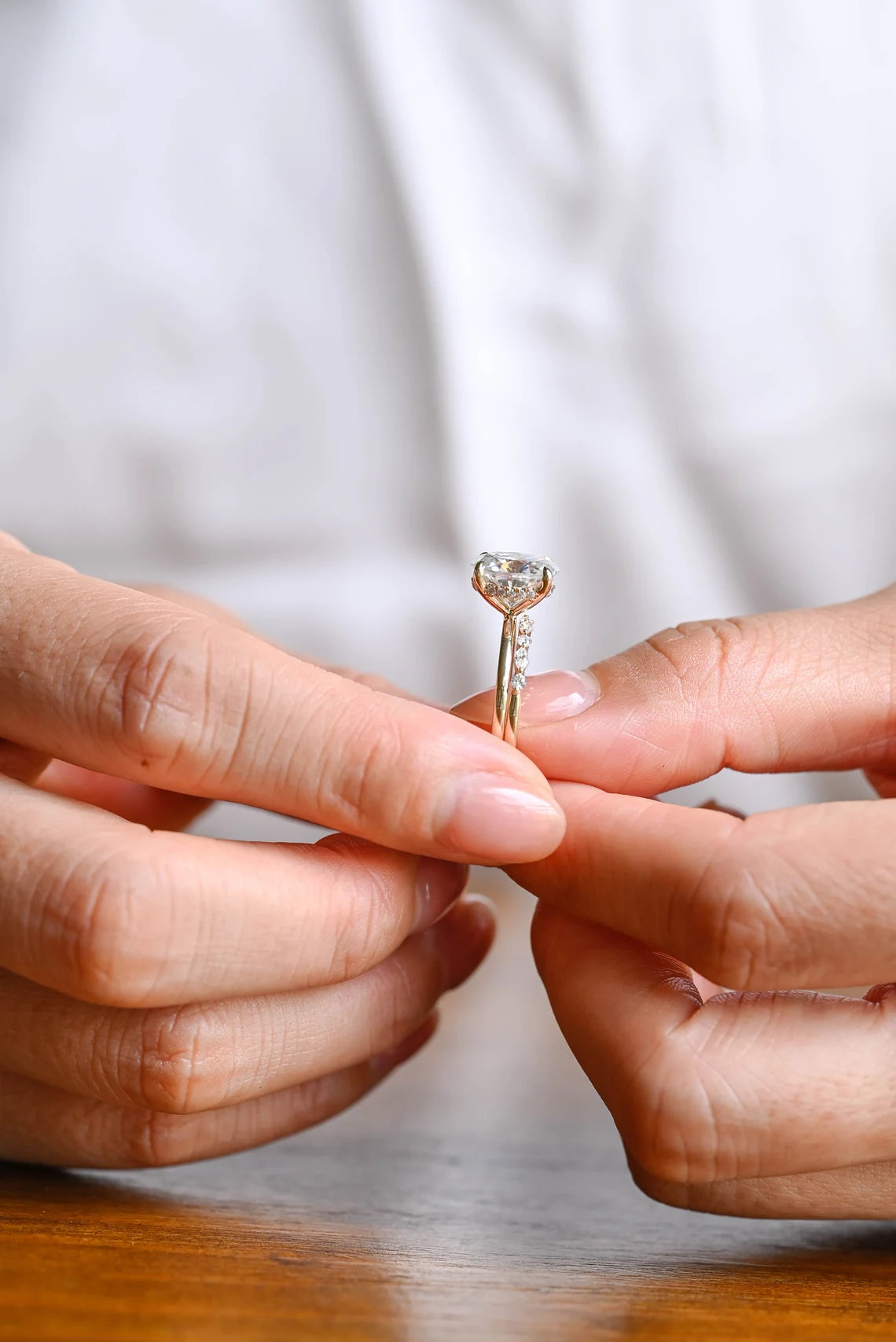 Timeless engagement ring