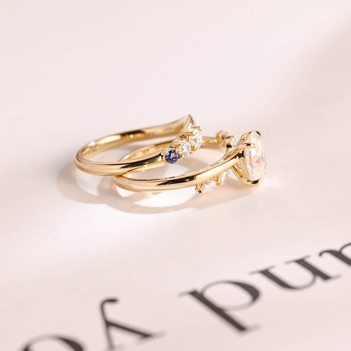 Matching wedding band