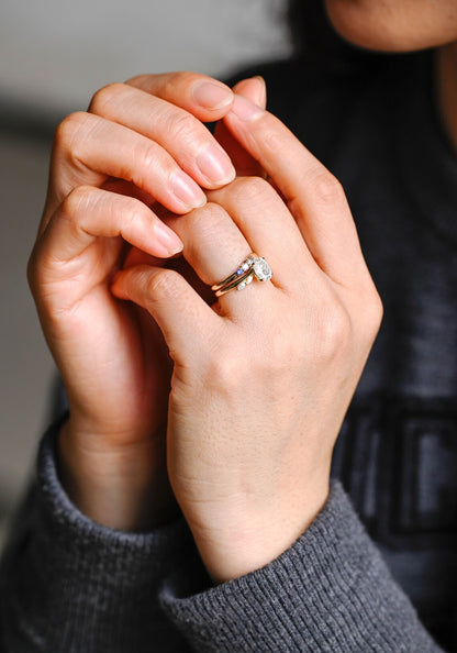 Luxury moissanite jewelry