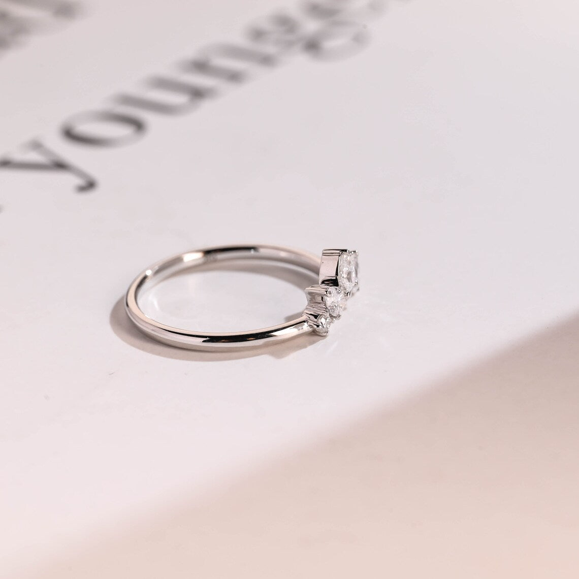Half eternity band
