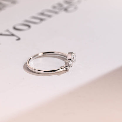 Half eternity band
