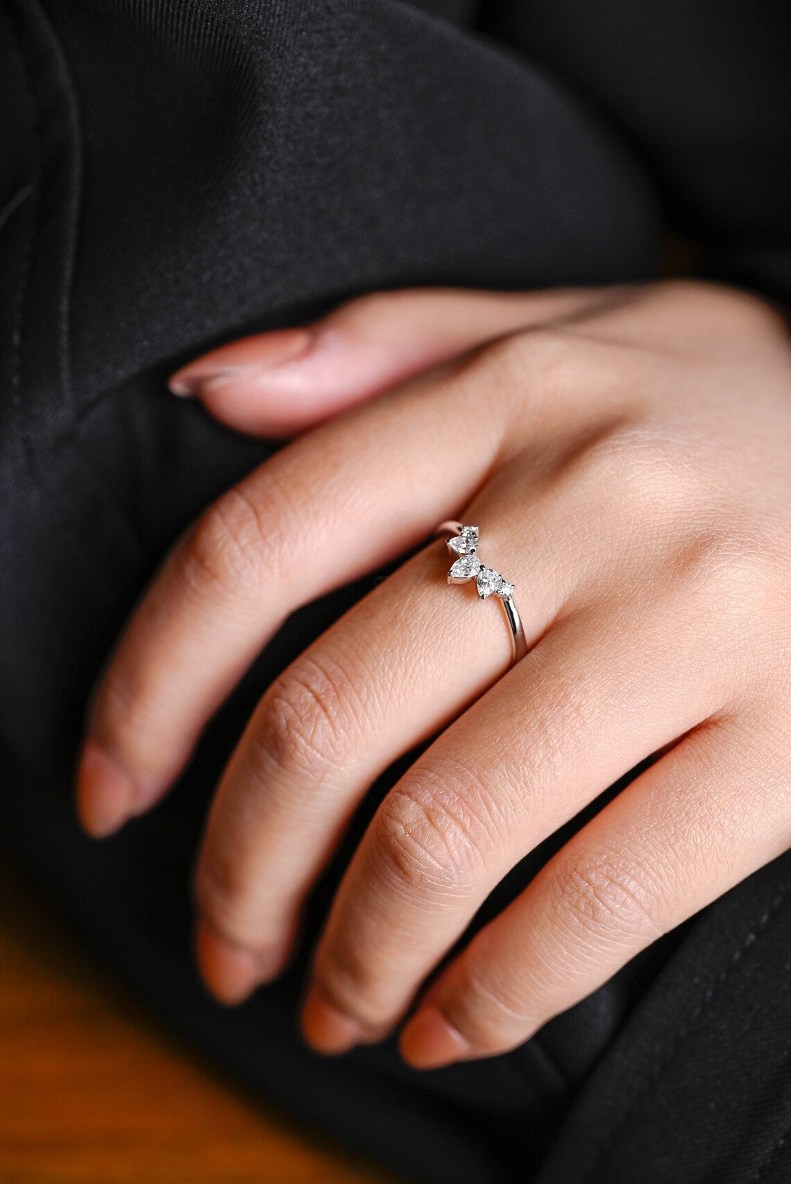 Luxury moissanite jewelry