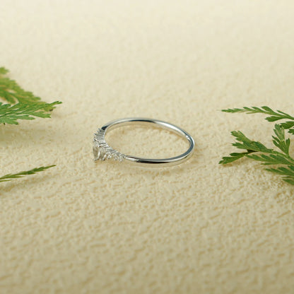 Handmade dainty ring