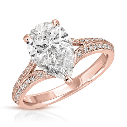 Rose gold ring