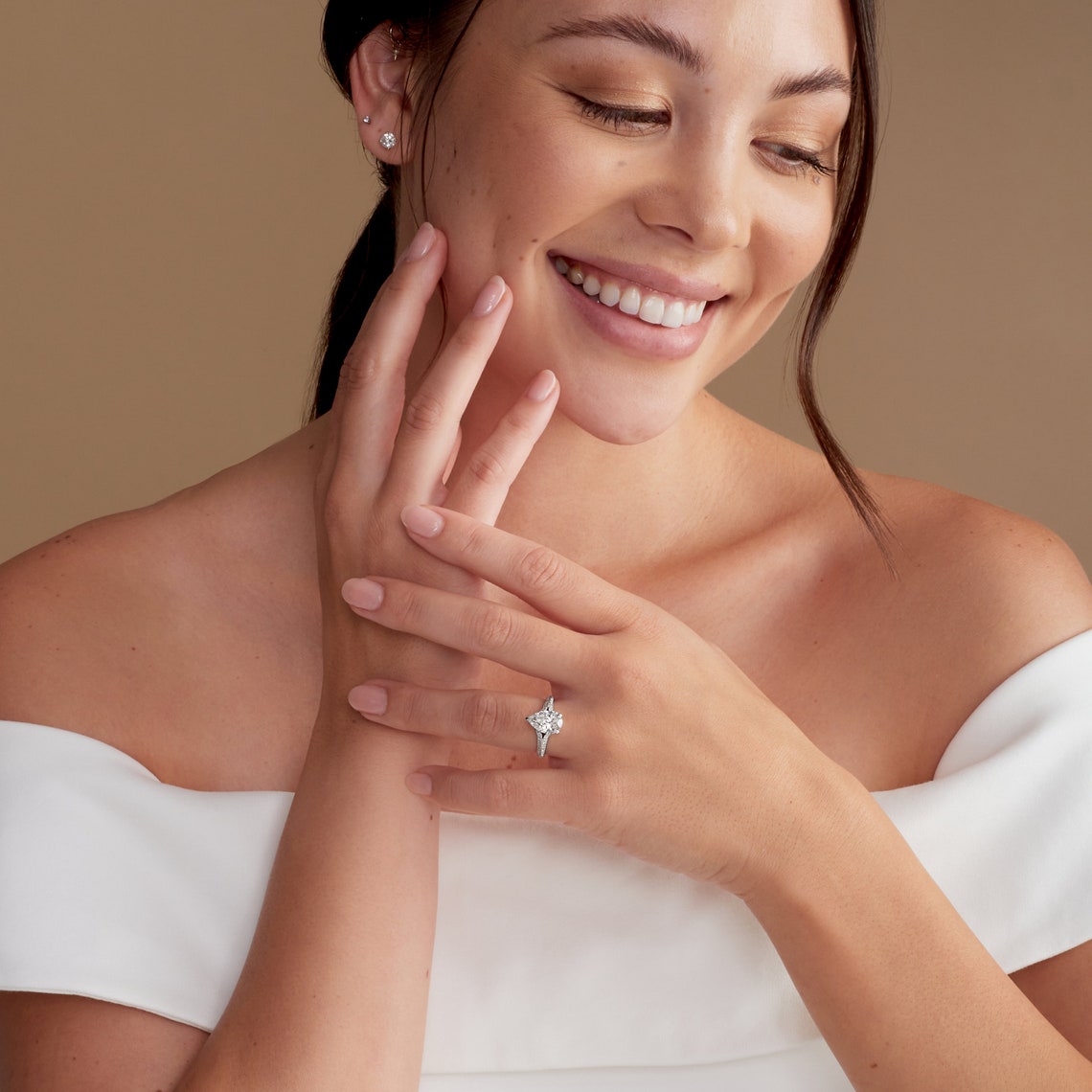 Romantic proposal ring