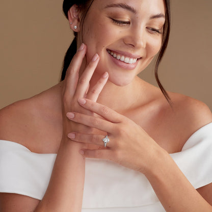 Romantic proposal ring