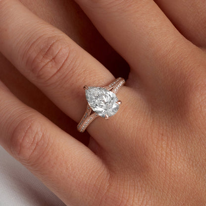 Modern anniversary ring