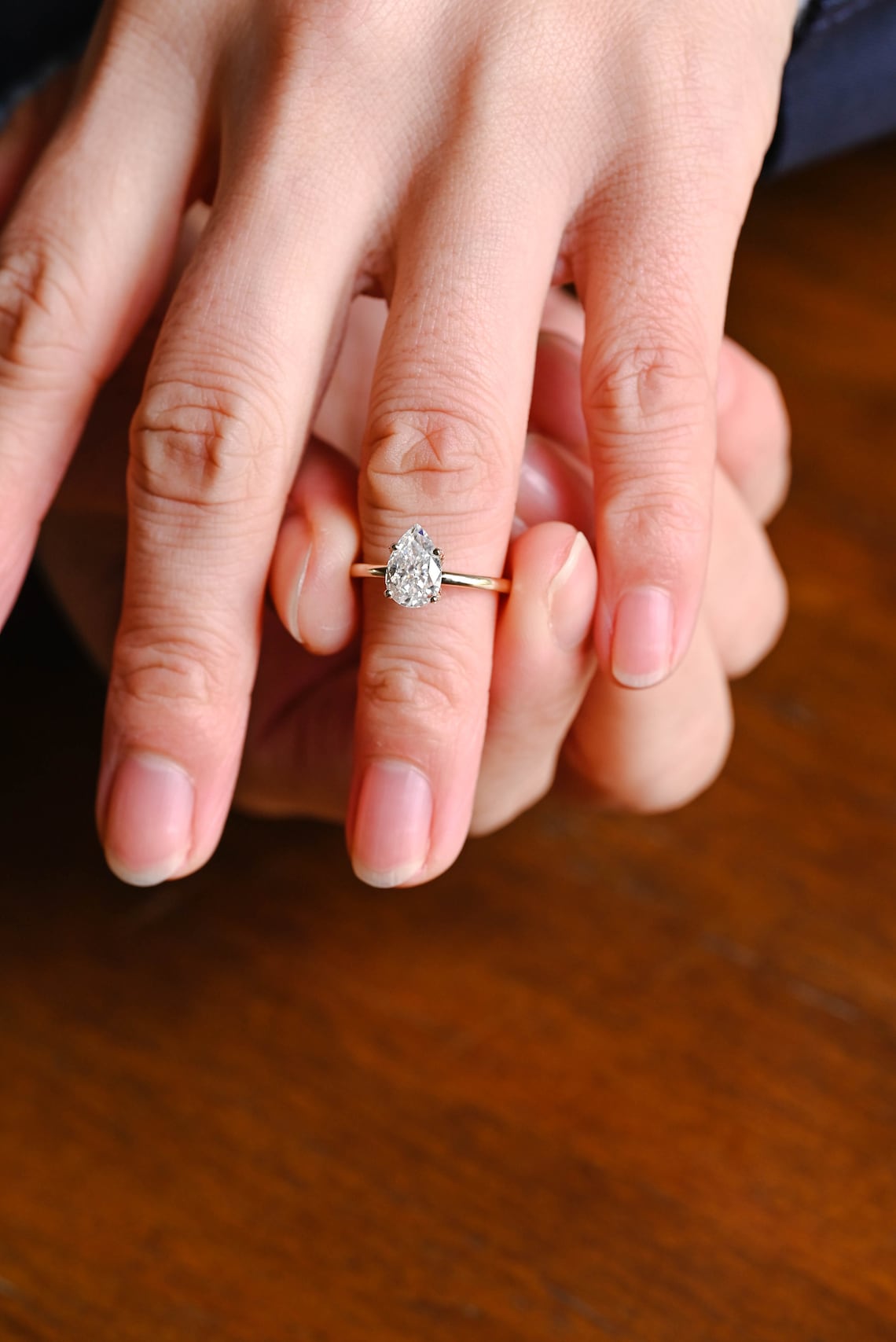 Modern bridal jewelry ring