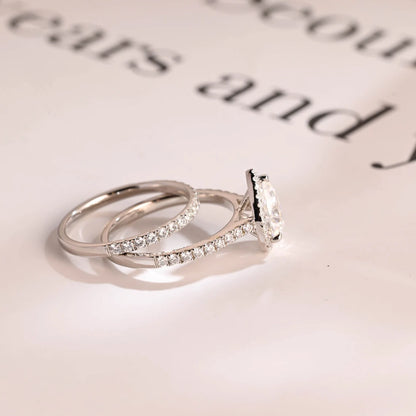 Luxury bridal ring set