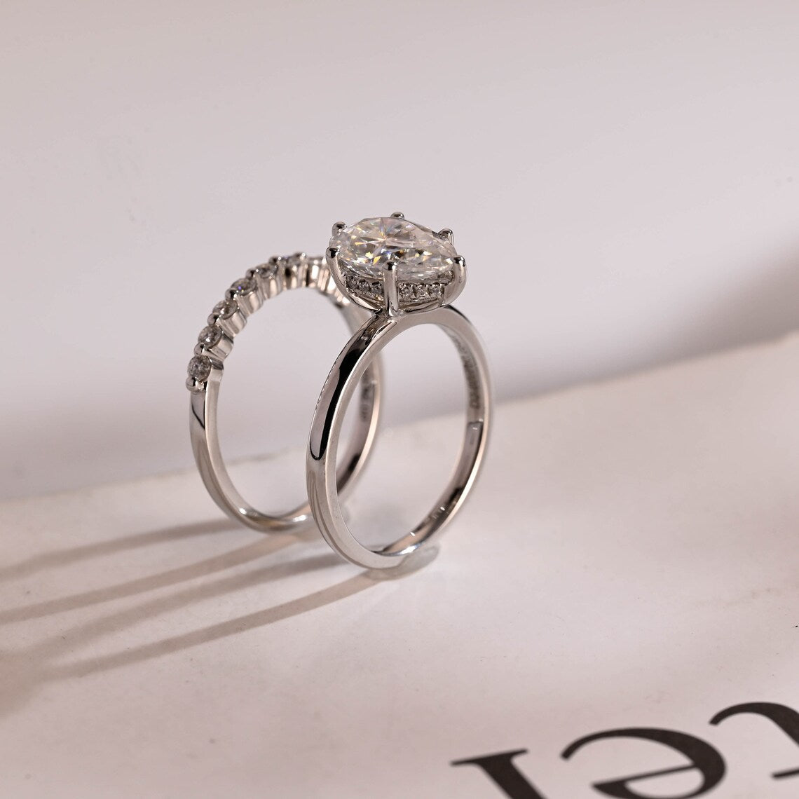 Eternity diamond wedding band