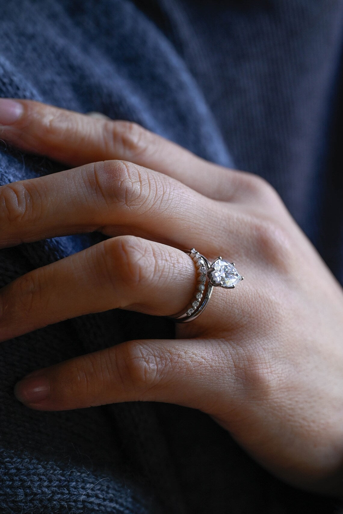 Fine jewelry ring set