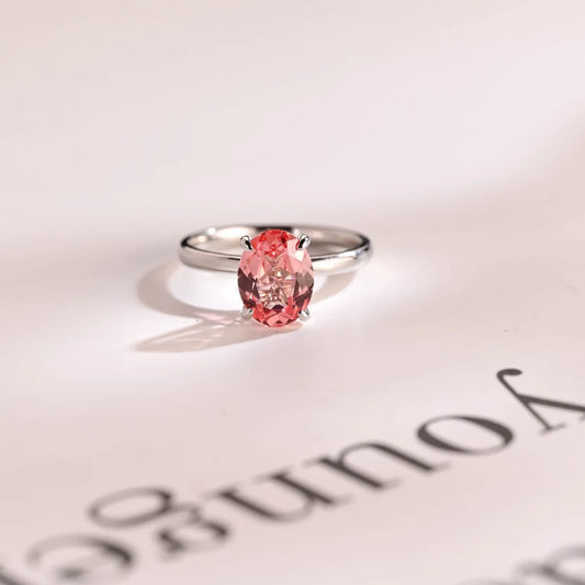 pink morganite ring 