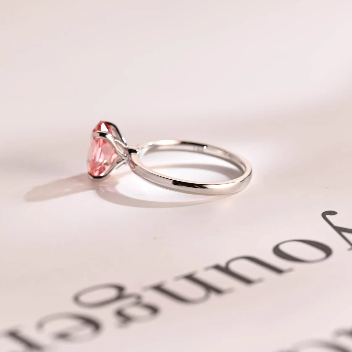 morganite engagement ring