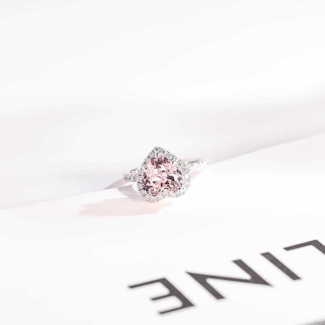 Romantic engagement ring