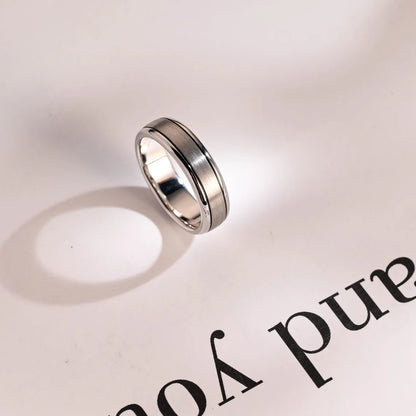 Solid gold wedding ring