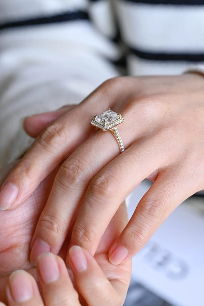 Halo Wonder | Promise Her Always | 5 Carat Moissanite Shine

