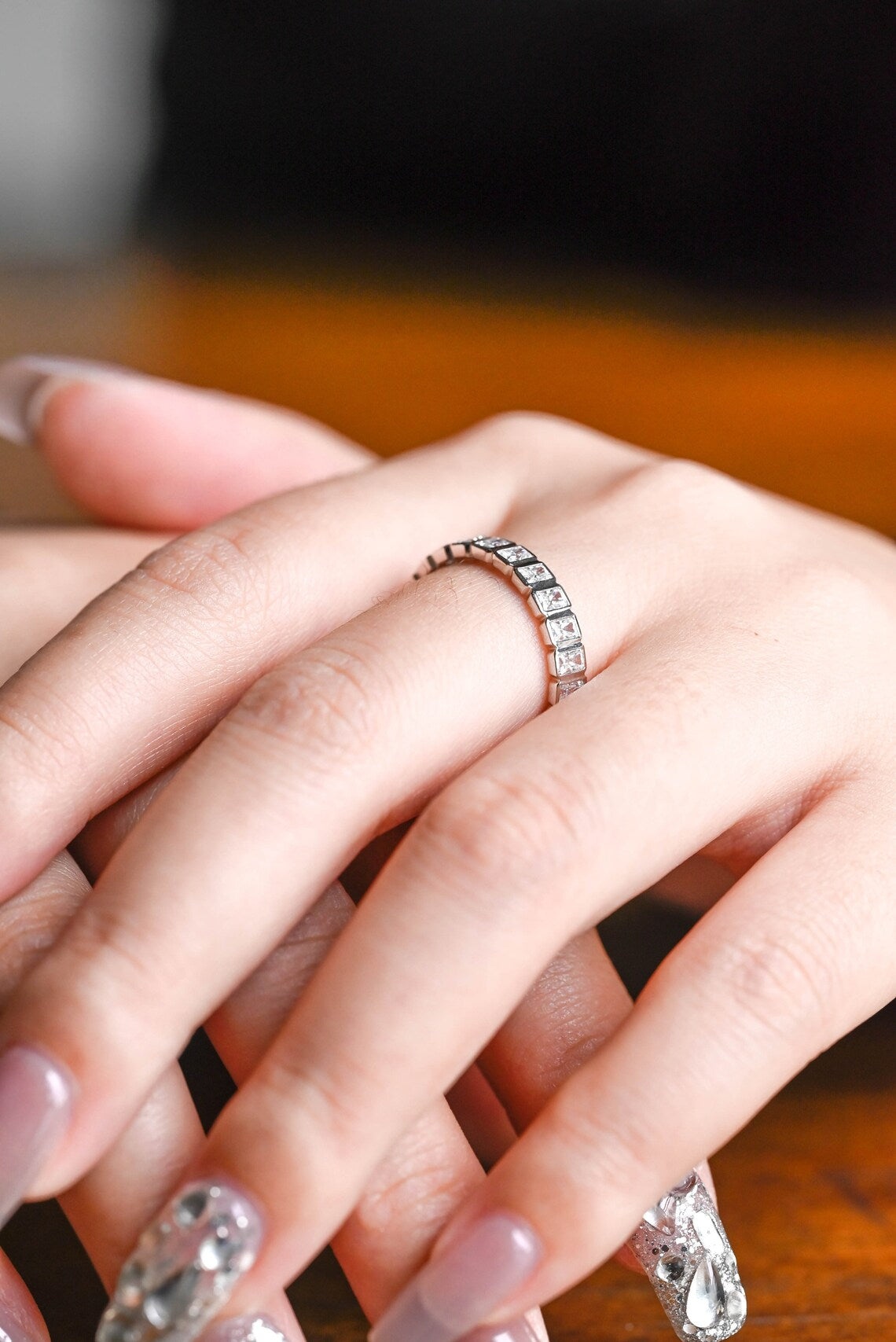 Luxury anniversary ring