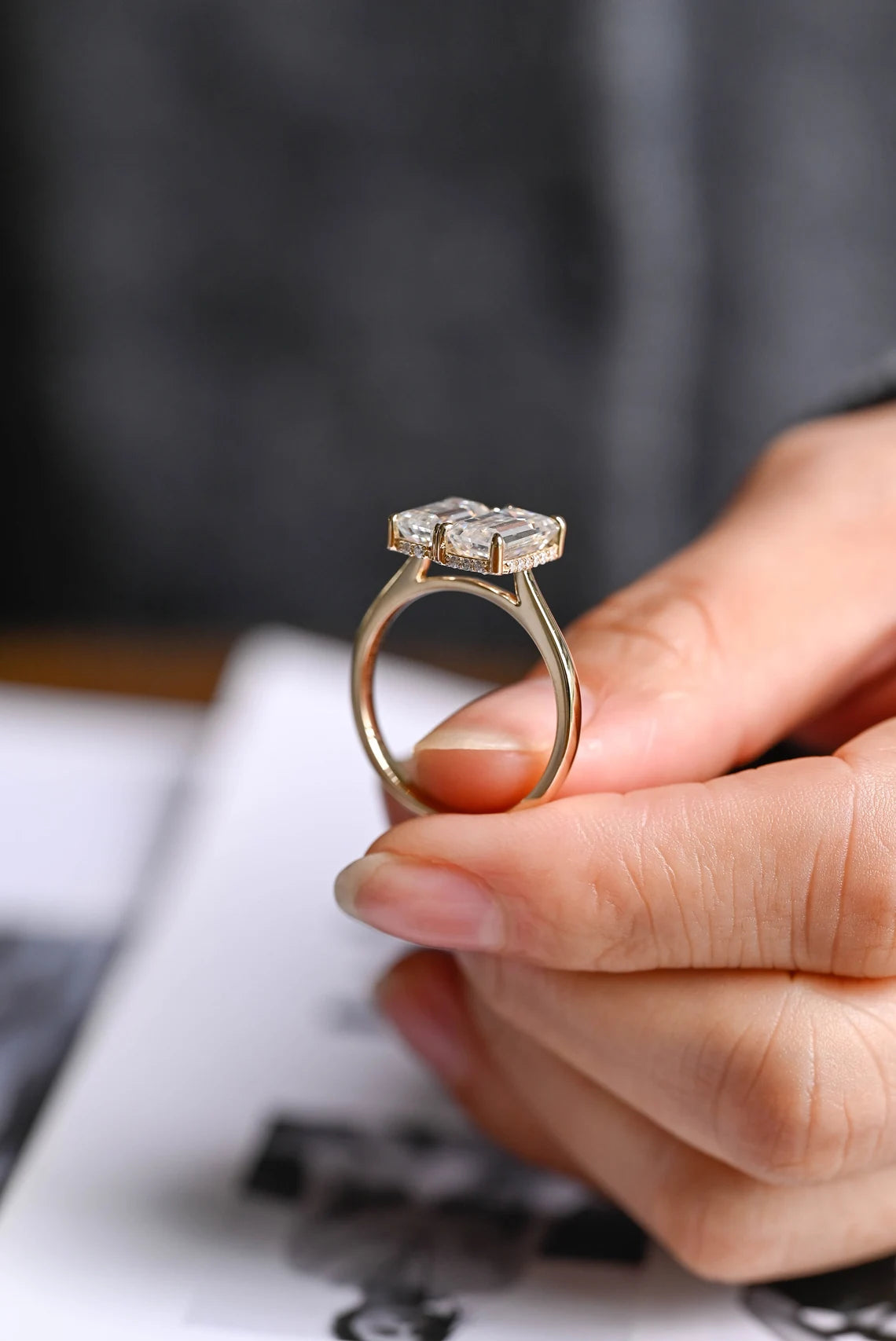 Handmade promise ring