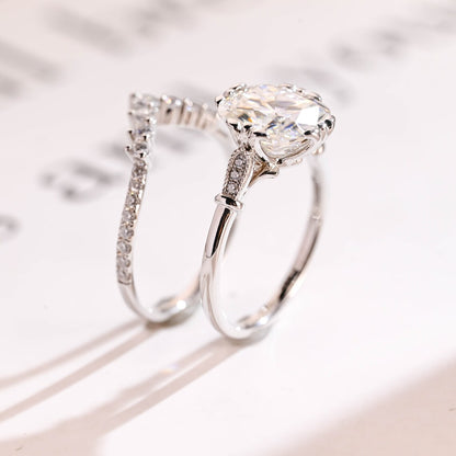 Matching curved wedding band