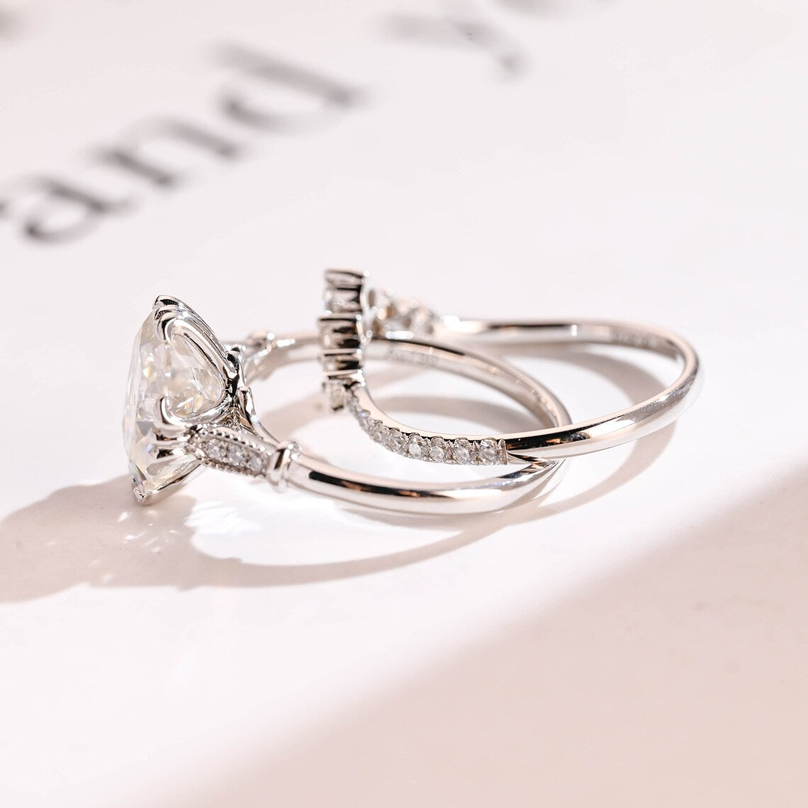 Bridal ring set for her