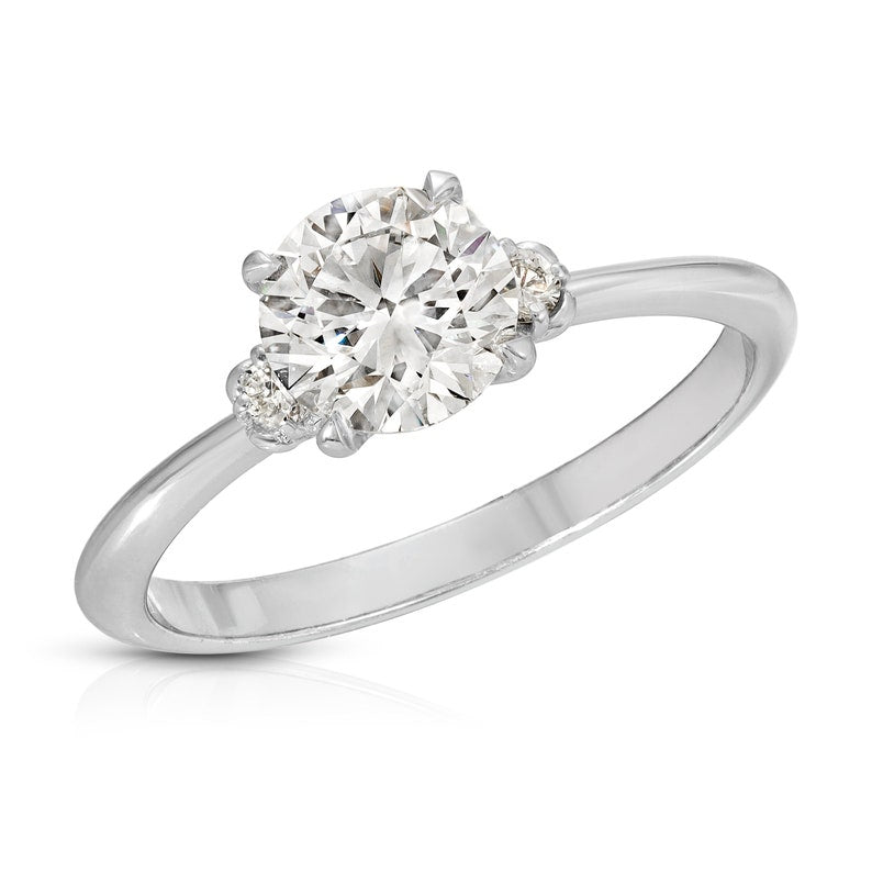 White gold ring