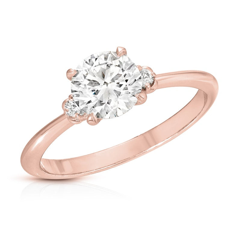 Rose gold ring