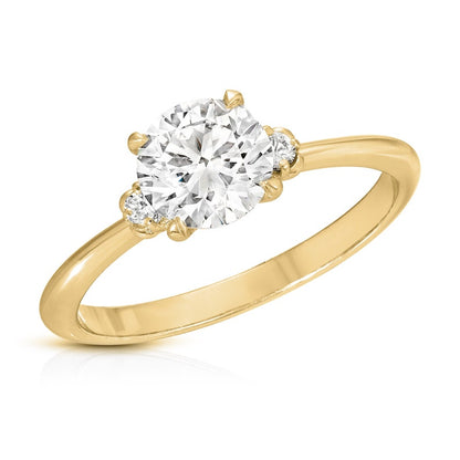 Yellow gold ring