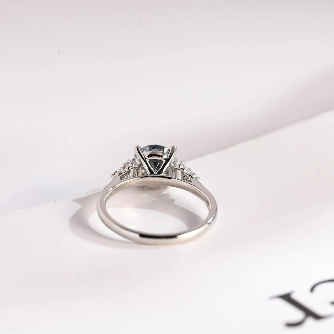 Delicate Gold Ring | Light Blue Gem | Women’s Gift Pick

