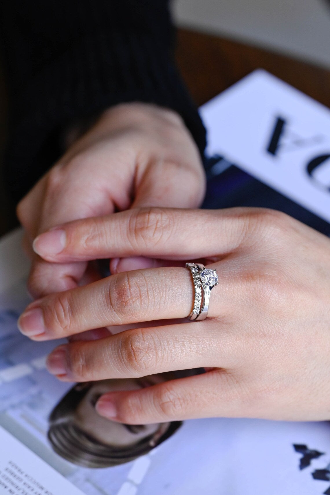 Anniversary ring set