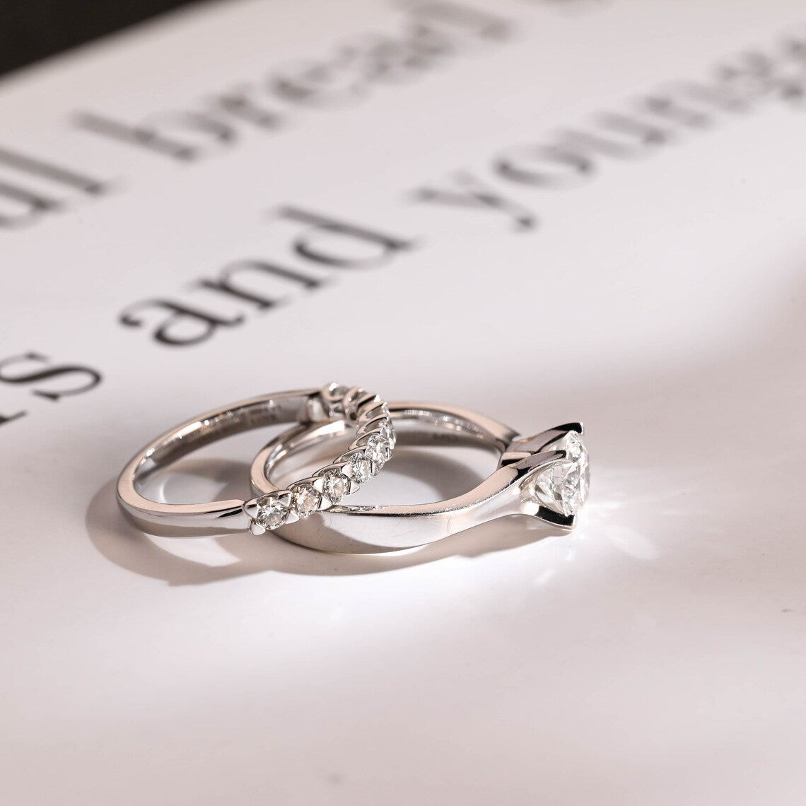 Handmade engagement ring