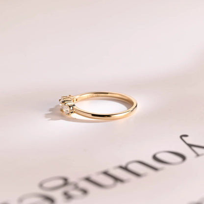 Handmade gold ring