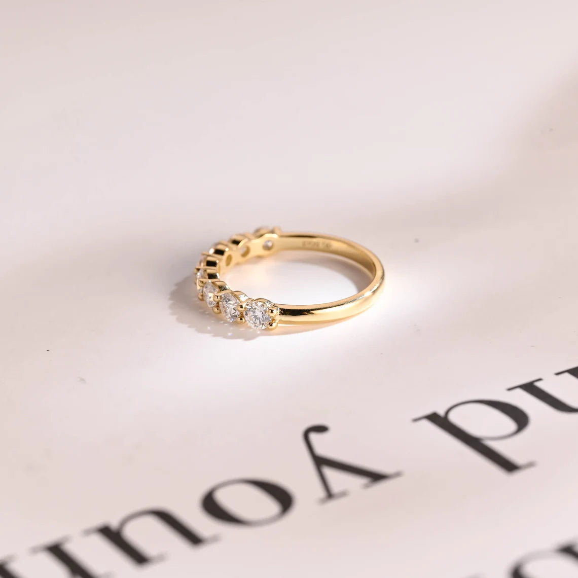 Handmade moissanite jewelry