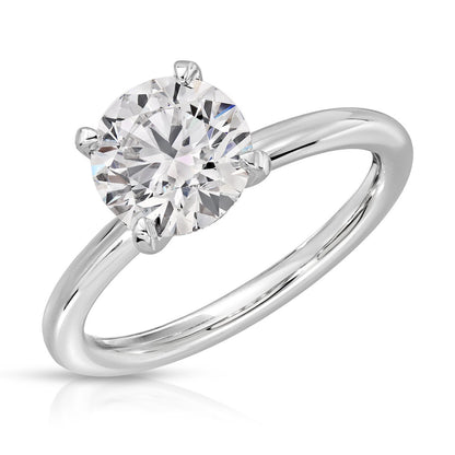 Simple solitaire ring