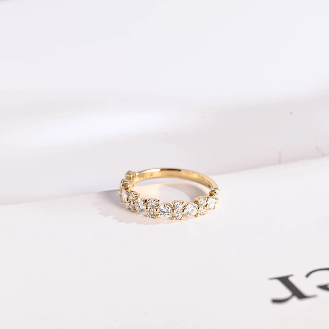 Half eternity band