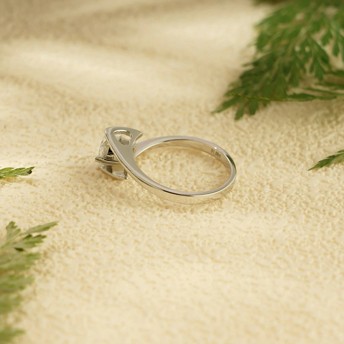 Minimalist Gold Jewelry | Moissanite for Women | Dainty Gift

